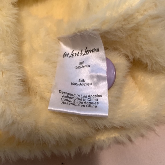 For Love and Lemons Fuzzy Cropped Cardigan Used - Picture 9 of 10